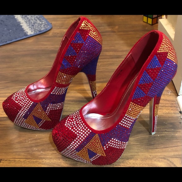 Mascotte Rhinestone sparkly heels - Picture 2 of 6